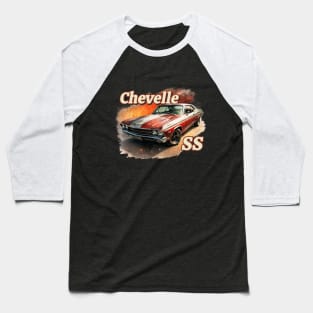 Chevrolet Chevelle SS Baseball T-Shirt